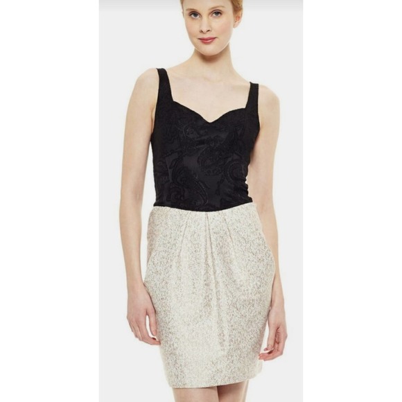 Yoana baraschi corset color block dress - Picture 1 of 5